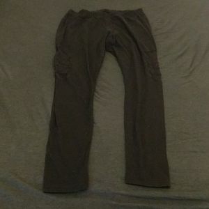 Torrid size 2 skull side mesh legging